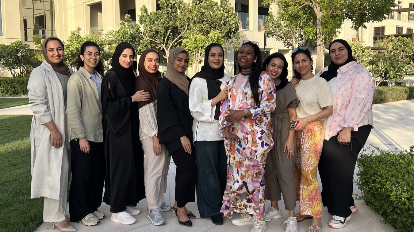 Group photo of the NOVAs of Zain Bahrain